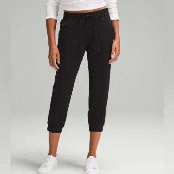 Lululemon Ready to Rulu Ribbed High-Rise Cropped Jogger Black Size 4 - Picture 3 of 7